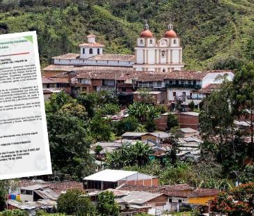 Carolina del Príncipe, uno de los municipios afectados por amenazas de las disidencias. FOTO: ARCHIVO - JULIO CÉSAR HERRERA