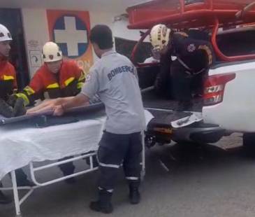 Sucedió en el sector conocido como La Ermita. FOTO: CAPTURA DE VIDEO FACEBOOK NOTI CBOLÍVAR