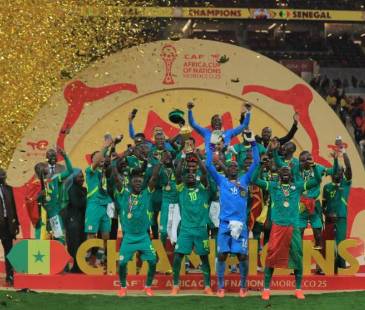 Senegal campeón de la Copa Africana de Naciones 2026. FOTO: @CAF_ONLINE