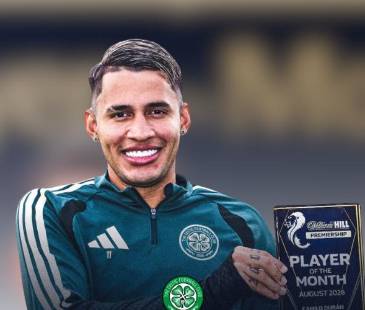 El colombiano Camilo Durán fue elegido como el jugador del mes en Escocia. FOTO: SPFLIOFFICIAL