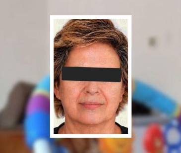 La mujer continúa detenida mientras se adelantan los trámites de su extradición a México. FOTOS: UNIVISIÓN (FONDO) Y X @FISCALIACDMX (DETALLE)