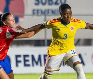 Debut Selección Colombia Sub-20 en el Sudamericano. FOTO: FEDERACIÓN COLOMBIANA DE FÚTBOL 