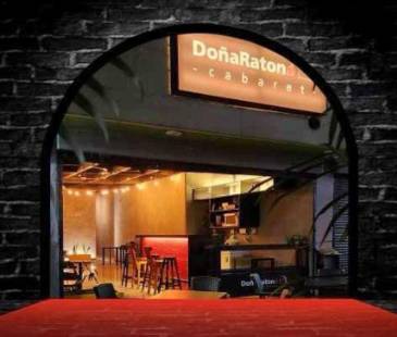 ‘Doña Ratona Cabaret’ abrió hace casi 2 años. FOTO: INSTAGRAM @DONARATONACABARET