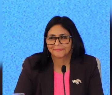 <b><span class="mln_small-caps_mln">Delcy Rodríguez fue juramentada presidenta de Venezuela el pasado 5 de enero. FOTO: INSTAGRAM @DELCYRODRIGUEZ</span></b>