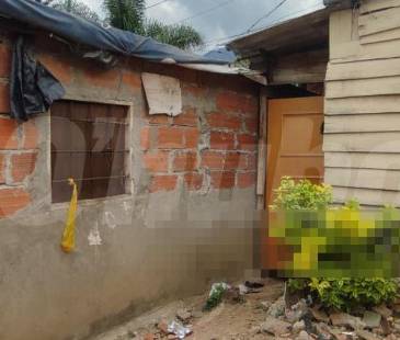 En esta casa habría ocurrido el asesinato. FOTO: ANDRÉS GARCÍA