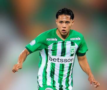 Kevin Parra, jugador de Atlético Nacional. FOTO: ARCHIVO - CAMILO SUÁREZ