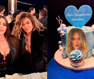 La celebración oficial empezó con una cena y el remate fue con rumba. FOTOS: IG @sofiavergara - X @TeamkarolGRD