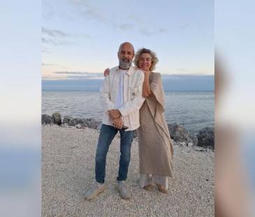 Margarita Rosa de Francisco y su esposo Will Van Der Vlugt. FOTO: INSTAGRAM @MARGARITAROSA.DEFRANCISCO