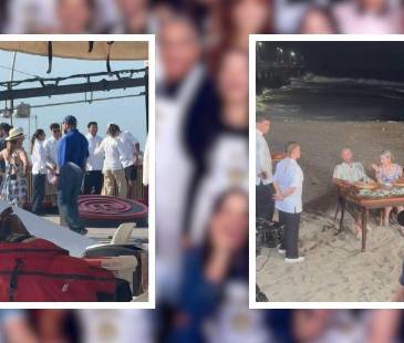 La principal pista sería el traje que utilizan los participantes. FOTOS: CANAL RCN (FONDO) Y CAPTURA DE VIDEO TIKTOK @YISPAO (DETALLES)