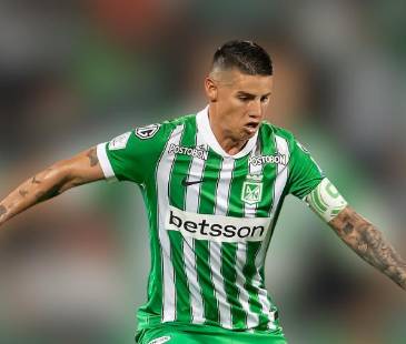 James Rodríguez es esperado en Cúcuta para recibir un homenaje en su tierra natal. El volante podría jugar su primer partido oficial en suelo motilón. FOTO: ARCHIVO CAMILO SUÁREZ