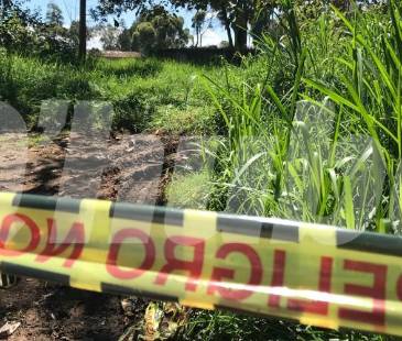 <span class="mln_uppercase_mln">En</span><b><span class="mln_uppercase_mln"> esta zona encontraron el cuerpo envuelto en una cobija. FOTO: LAURA ROSA JIMÉNEZ VALENCIA</span></b>