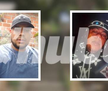 Julián Gallego Posada, de 26 años (izquierda), y Wilder Alexánder Pérez Agudelo, de 36 años (derecha), fueron los hombres que murieron en el operativo. FOTOS: CORTESÍA
