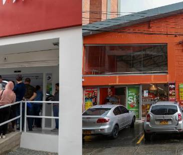 Cadenas de supermercados que cierran. FOTO: EDWIN BUSTAMANTE (D1) Y MANUEL SALDARRIAGA (ARA)