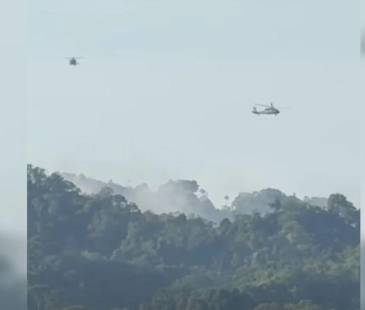 El enfrentamiento se registró en las veredas Mulatos y San Rafael, del municipio de Sonsón. FOTO: CAPTURA DE VIDEO MIORIENTE