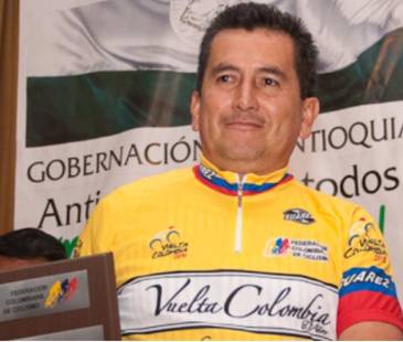 Lucho Herrera, exciclista colombiano. FOTO: REDES SOCIALES 