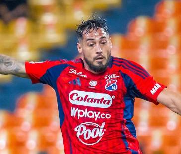 Dos goles lleva Francisco Fydriszewski, en esta edición de la Copa Libertadores con el DIM. FOTO: JUAN ANTONIO SÁNCHEZ