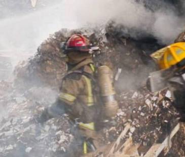 No se reportaron personas lesionadas; solo daños materiales. FOTO: BOMBEROS LA ESTRELLA