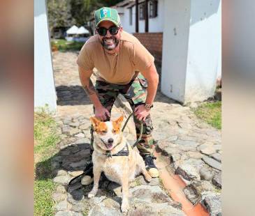 El perro hacía apariciones frecuentes en los videos del cantante. FOTO: INSTAGRAM @LUCASARNAU