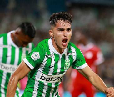 Juan Manuel Rengifo será la carta fuerte en el ataque verde ante la ausencia de Alfredo Morelos. FOTO: CAMILO SUÁREZ.