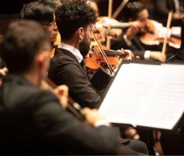 Orquesta Filarmónica de Medellín. FOTO: EL COLOMBIANO