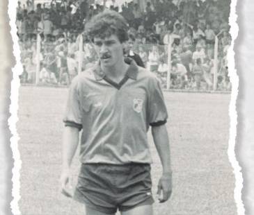 Juan Carlos ‘Gamo’ Estrada jugó en el Medellín, Itagüí y Real Cartagena. FOTO: JORGE ZULETA ZEA