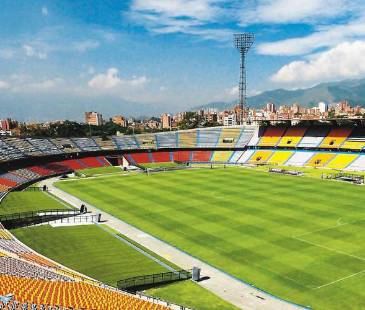 Estadio Atanasio Girardot. FOTO: MANUEL SALDARRIAGA