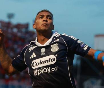 Diego Moreno fue el protagonista del único gol de este partido. <b><span class="mln_small-caps_mln">/ FOTO: MANUEL SALDARRIAGA</span></b>