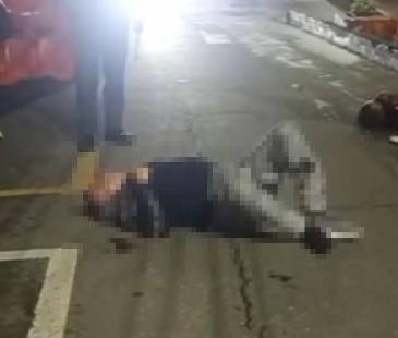 Los momentos después del accidente fueron registrados en video por la comunidad. FOTO: PODER NORTE