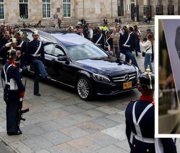 El homenaje se realizó en Bogotá. FOTO: COLPRENSA