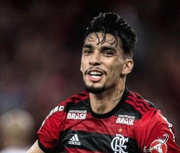Lucas Paquetá cuando vistió la camiseta de Flamengo hace seis años. FOTO: @LUCASPAQUETA
