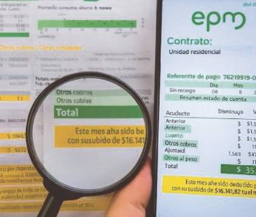 Los cambios y metas se verán reflejados de manera automática en su recibo de la luz. FOTO: CAMILO SUÁREZ