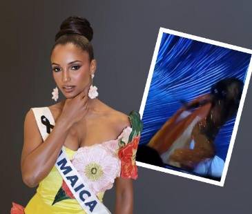 La mujer expresó que casi un año después sigue teniendo secuelas del accidente. FOTOS: INSTAGRAM @OFFICIALGABRIELLEHENRY Y CAPTURA DE VIDEO YOUTUBE CNN NEWS 18