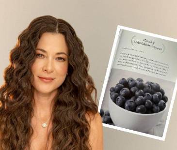 Estefanía Borge publicó un libro de recetas en el 2017 con el fin de promover la alimentación saludable. FOTOS: INSTAGRAM @ESTEFIBORGE Y X @TAMARINDOENFLOR