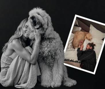 La actriz agradeció al perro por haber sido el guardián de la familia y compartió varias escenas con él. FOTOS: INSTAGRAM @LACHECHI