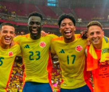 La Selección Colombia terminó tercera en las eliminatorias suramericanas con 28 puntos. <b><span class="mln_small-caps_mln">/FOTO: FCF </span></b>