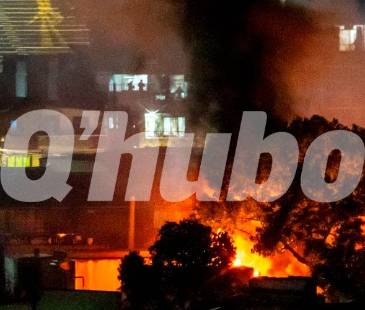 <span class="mln_uppercase_mln">El</span><b><span class="mln_uppercase_mln"> incendio en Itagüí causó momentos de pánico. FOTO: JUAN ANTONIO SÁNCHEZ</span></b>