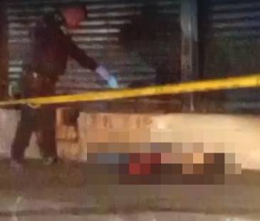 Escena del crimen. FOTO: CORTESÍA DENUNCIAS ANTIOQUIA