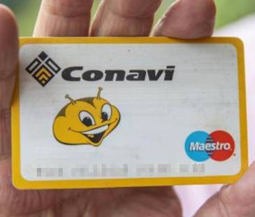 Antigua tarjeta débito Conavi. <b><span class="mln_small-caps_mln">/ FOTO: ARCHIVO - CARLOS VELÁSQUEZ</span></b>