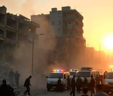 Decenas de edificios y viviendas destruidas tras el terremoto en Afganistán. <b><span class="mln_small-caps_mln">/FOTO: X @UltimaHoraCR</span></b>