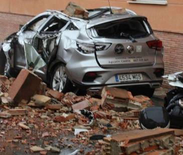 Hasta ahora solo se han reportado daños materiales. FOTO: X CLARINCOM
