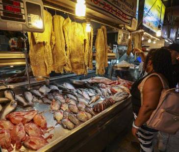 En la Minorista puede conseguir gran variedad de pescados. FOTO: MANUEL SALDARRIAGA