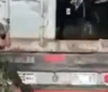 Droga encontrada en Itagüí. FOTO: TOMA DE VIDEO