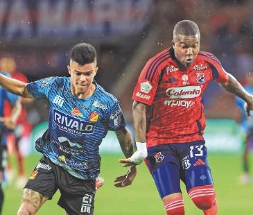 Medellín buscará su séptima victoria como visitante y ser el mejor por fuera de casa del Todos contra todos. <b><span class="mln_small-caps_mln">/FOTO: CAMILO SUÁREZ</span></b>