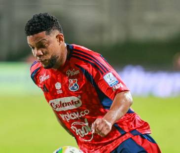 Frank Fabra, lateral del Independiente Medellín. FOTO: MANUEL SALDARRIAGA
