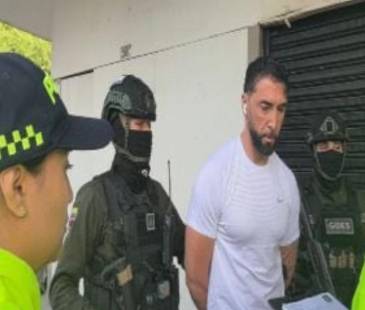Soner Nusret Aka se hacía pasar por empresario en el Parque Lleras. FOTO: CORTESÍA