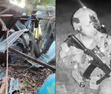 <span class="mln_uppercase_mln">Combates</span><b><span class="mln_uppercase_mln"> en Yondó y Briceño tienen confinadas a más de 500 personas. FOTO: BLU RADIO Y SÉPTIMA DIVISIÓN DEL EJÉRCITO</span></b>