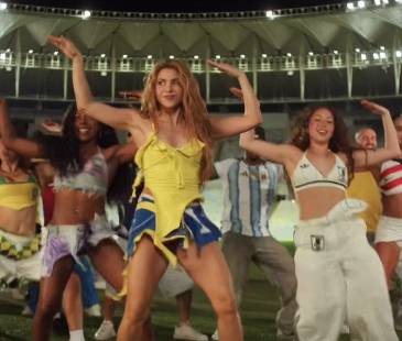 La artista había dado algunas pistas en sus redes sociales. FOTO: CAPTURA DE VIDEO INSTAGRAM @SHAKIRA