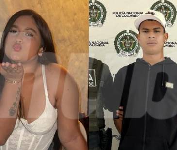 Emiliana Castrillón, la víctima, y Michael Deossa Restrepo, presunto victimario<span class="mln_small-caps_mln">. FOTO: REDES SOCIALES DE EMILIANA Y CORTESÍA</span>