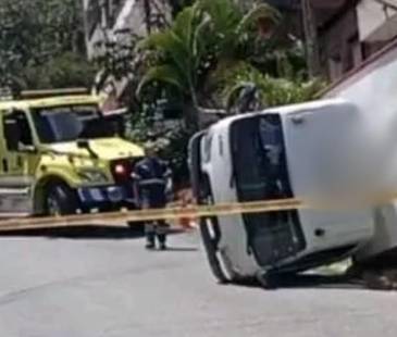 Ocurrió en la mañana del sábado, 25 de julio. FOTO: CORTESÍA