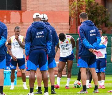 Plantel de la Selección Colombia en Guadalajara, México. FOTO: CORTESÍA FEDERACIÓN COLOMBIANA DE FÚTBOL (FCF)